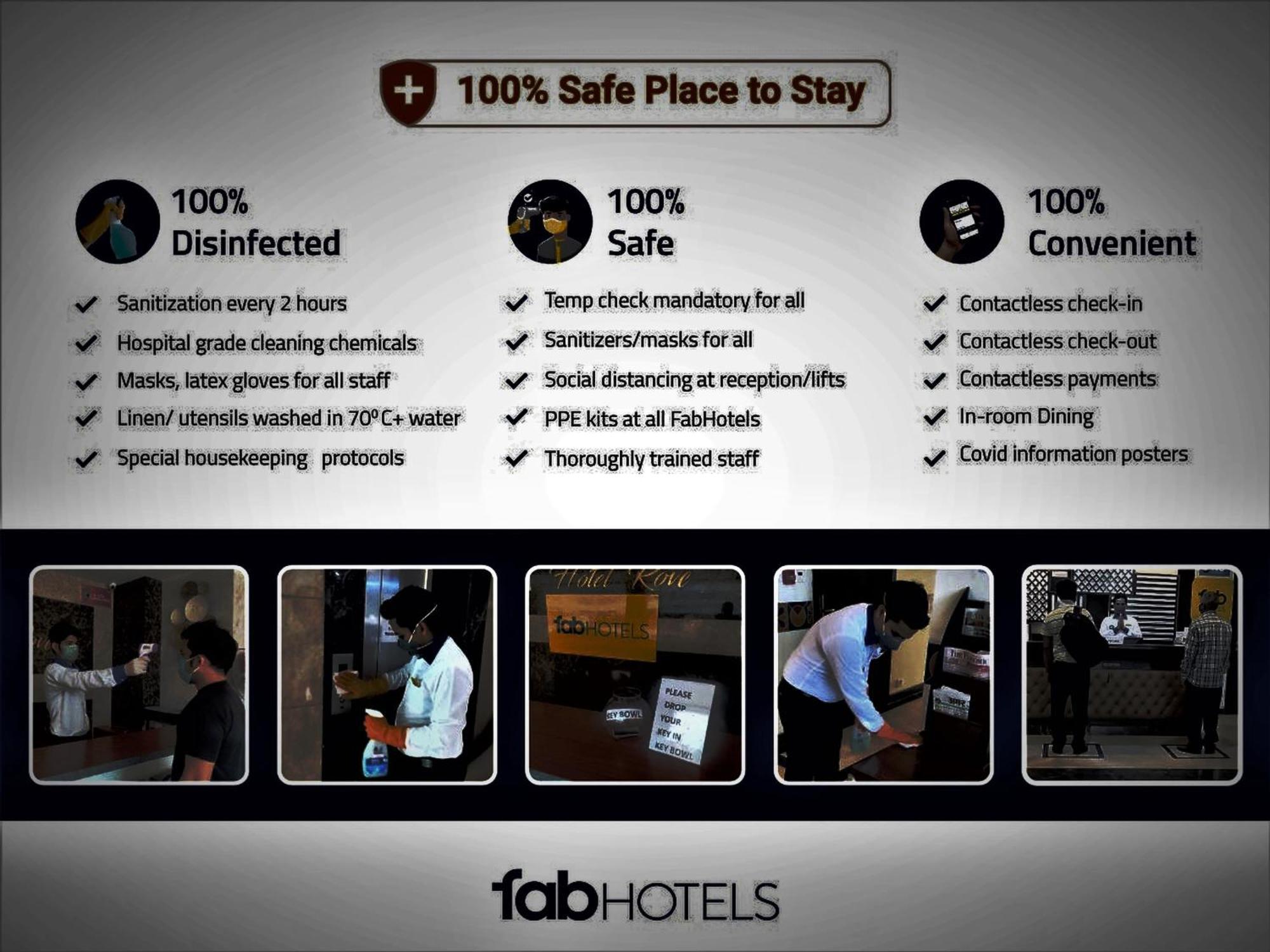 Fabhotel A&M - Nr Lv Prasad Institute, Banjara Hills Хидерабад Екстериор снимка